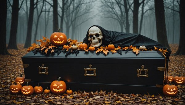 Location cercueil d'halloween : l'ultime décor terrifiant !